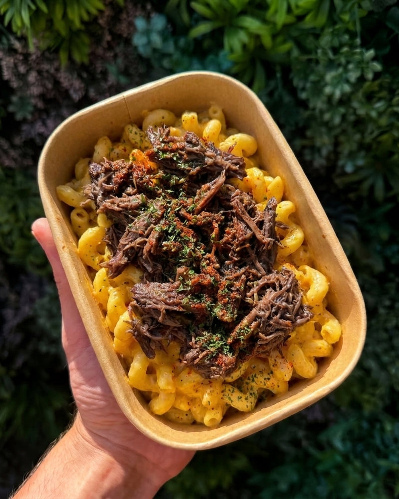 Beef Brisket Mac & Cheese