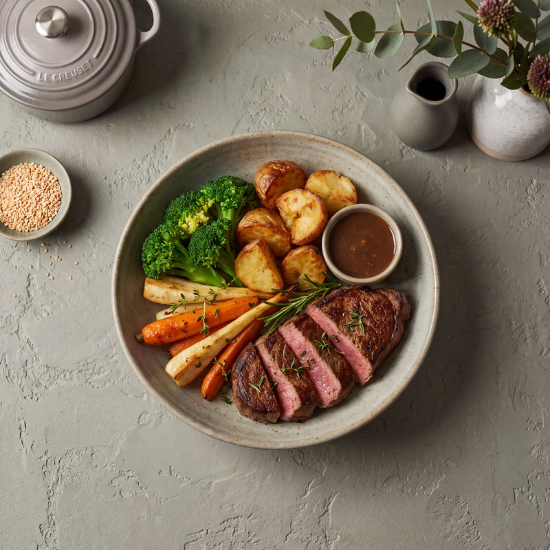 Steak & Roast Potatoes